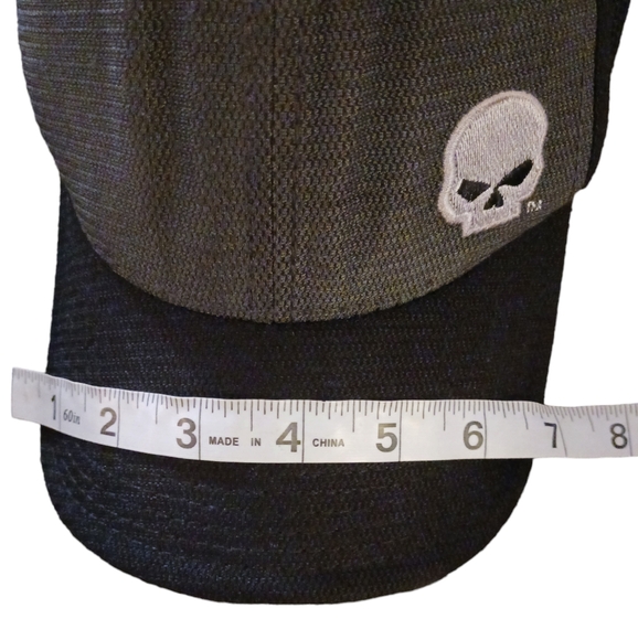 Harley-Davidson 39 Thirty New Era cap.  Mens. Size: Small/Medium.  Black & Gray - Picture 6 of 10